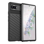 Thunder Case case for Google Pixel 6a silicone armor case black