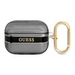 Case APPLE AIRPODS PRO Guess AirPods Strap Collection (GUAPHHTSK) black