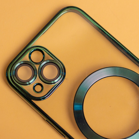 Nakładka Color Chrome Mag do iPhone SE 2024 zielona