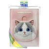 Nimmy portfel na karty różowy/pink Big    Eyed Pet 2.0 Cat