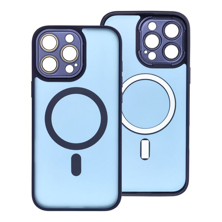 Futerał VARIETE MAG COVER kompatybilny z MagSafe do IPHONE 16 PRO MAX granatowy