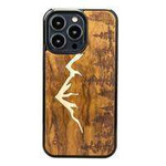 Wooden case for iPhone 13 Pro Bewood Imbuia Mountains