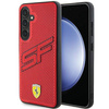 Oryginalne Etui FERRARI hardcase Big SF Perforated FEHCS24MPINR do Samsung Galaxy  S24 Plus Czerwony