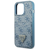 Case IPHONE 13 PRO Guess Hardcase 4G Triangle Logo Cardslot (GUHCP13LP4TPB) blue