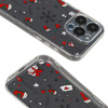 TEL PROTECT Christmas Clear Case do Iphone 15 Pro Wzór 3