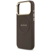 Guess Peony Hot Stamp MagSafe Case für iPhone 17 Pro Max - Braun