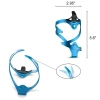 Rockbros 2017-11ABL Aluminum Bike Bottle Holder - Blue