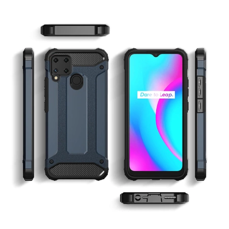 Hybrid Armor case for Realme 10 5G / Realme 9i 5G armored hybrid case black