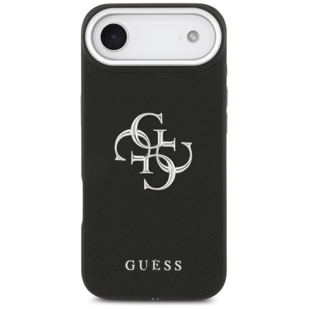 Etui Guess Grained Big 4G Classic Logo na iPhone 17 Air - czarne