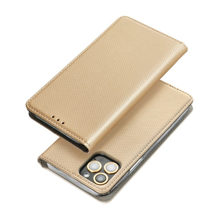 Kabura SMART CASE Book do SAMSUNG S25 Plus złoty