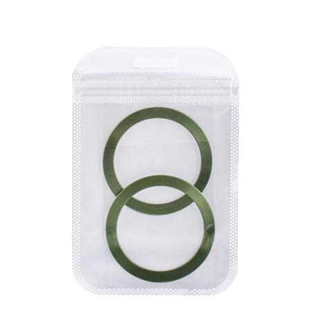 Metal Ring (2szt.) zielony