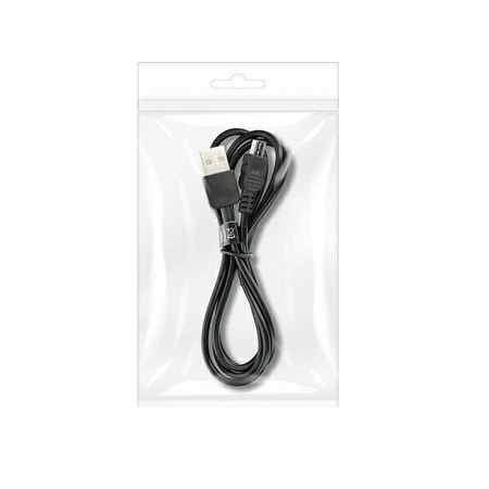 Kabel USB - Mini USB 1 metr czarny (navi / kamera)