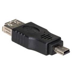 Akyga adapter AK-AD-07 USB A (f) / mini USB B (m) OTG