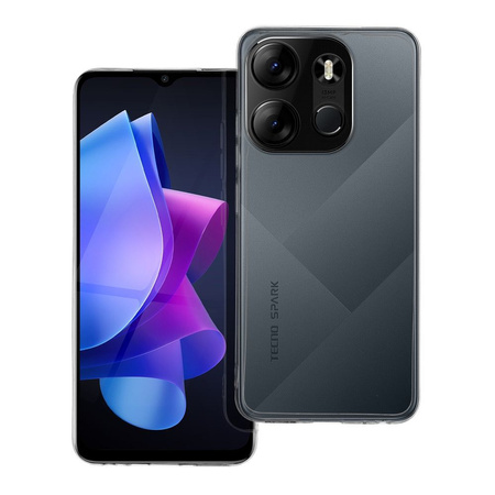 Futerał CLEAR CASE 2mm do TECNO Spark GO 2023 (camera protection)
