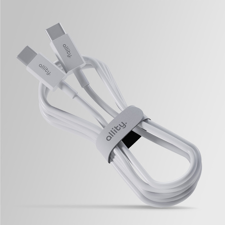 Allity kabel AUC-03 USB-C - USB-C 2,0 m 100W biały