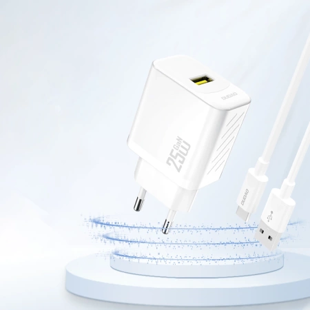 Dudao A27S 25W GaN USB-A Ladegerät - Schwarz