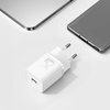 Baseus Super Si szybka ładowarka sieciowa Quick Charge 3.0 Power Delivery 25W 3A + Kabel USB Typ C - USB Typ C 3A 1m biały (TZCCSUP-L02)