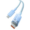 BASEUS kabel Typ C do Typ C Explorer Power Delivery 100W 1m niebieski P10319703311-00 / CB000043