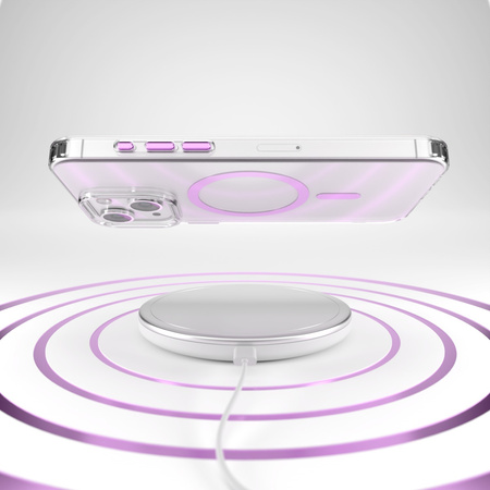 Nakładka Etteri Color Mag do iPhone 14 6,1" różowa