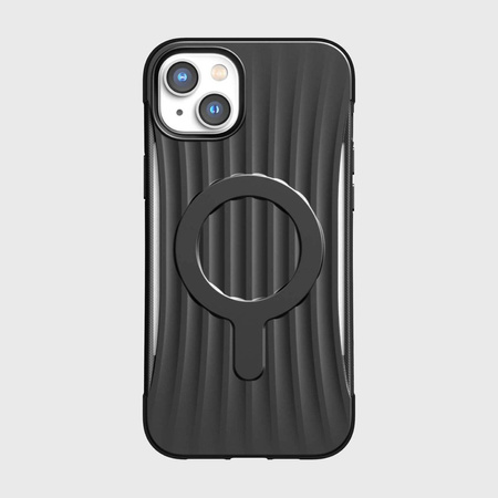 Raptic X-Doria Clutch Case iPhone 14 Plus mit MagSafe Rückseite schwarz