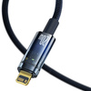 Baseus Explorer Series kabel przewód USB Typ C – Lightning 20W 1m niebieski (CATS000003)