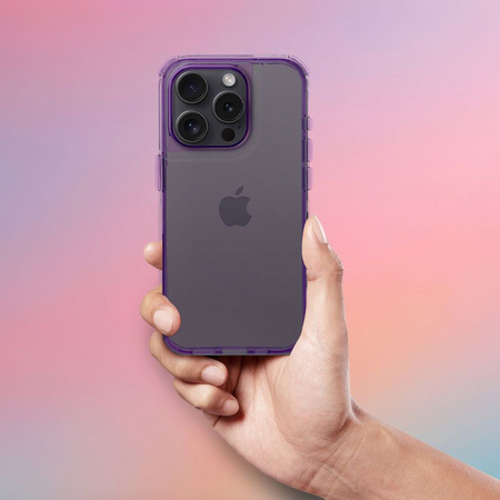 Futerał MATRIX CLEAR do IPHONE 16e (SE 4 2025) jasnofioletowy