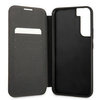 Case BMW BMBKS22MPUCARTCBK S22 + S906 black / black bookcase M Collection Triangles
