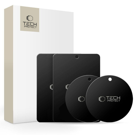 Blaszki Magnetyczne 4-pack Tech-Protect czarne