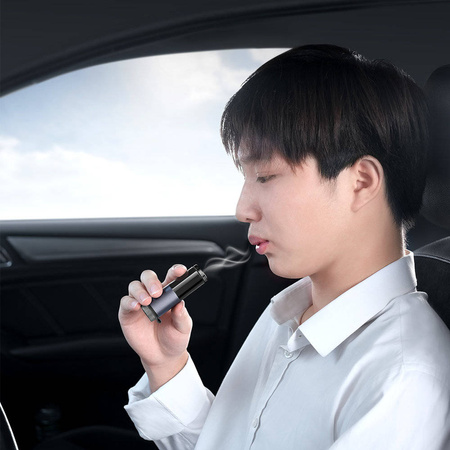 Baseus bezustnikowy cyfrowy elektroniczny alkomat z LCD czarny (CRCX-01)