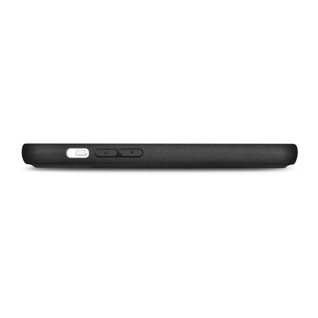 iCarer Wallet Case 2in1 etui iPhone 14 Plus skórzany pokrowiec z klapką Anti-RFID czarny (WMI14220727-BK)
