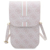 Guess Handtasche GUWBP4RPSP rosa/rosa 4G Streifen