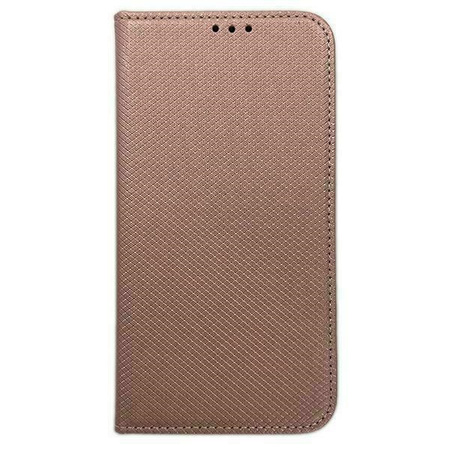 Etui Smart Magnet book iPhone 16 Plus 6,7" różowo złoty/rose gold