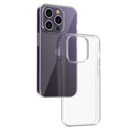 iPhone 15 Pro case from the Ultra Clear series in transparent color