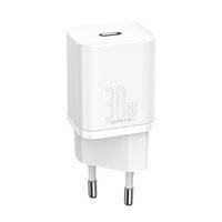 Baseus Super Si 1C fast wall charger USB Type C 30 W Power Delivery Quick Charge white (CCSUP-J02)