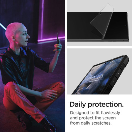 Spigen NEO FLEX 2ER-PACK GALAXY S23 ULTRAKLARER HYDROGEL-FILM