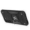 Wozinsky Ring Armor Hülle für Samsung Galaxy S23+ gepanzerte Hülle magnetischer Haltering schwarz