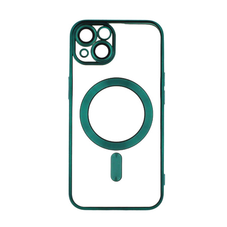 Nakładka Color Chrome Magsafe do iPhone 14 Pro Max 6,7" zielona