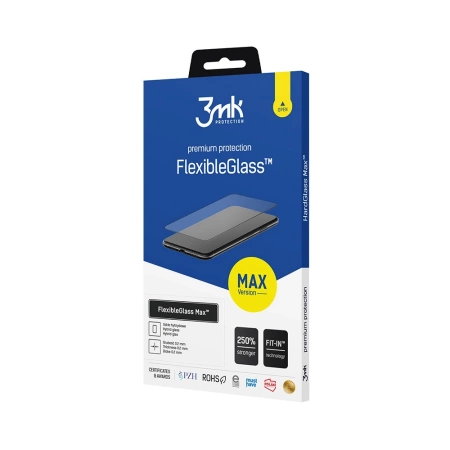 3MK FlexibleGlass Max iPhone 11 Pro Max 6,5" czarny/black