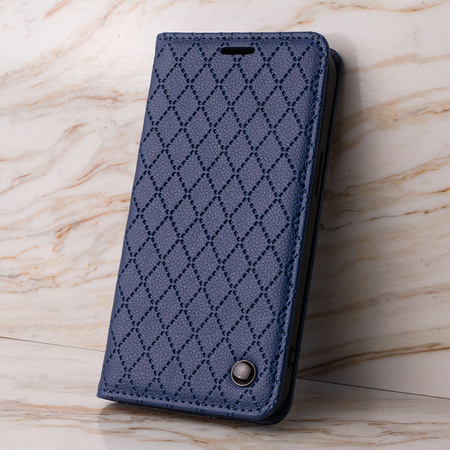 Etui Smart Caro do Samsung Galaxy A26 5G granatowe