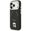 Karl Lagerfeld Karl Pin MagSafe Case for iPhone 17 Pro - Black