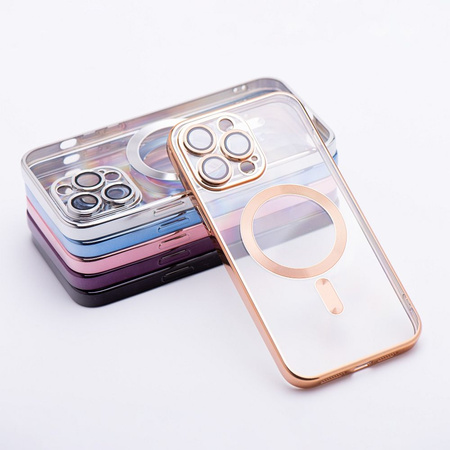 Futerał ELECTRO MAG COVER kompatybilny z MagSafe do IPHONE 16 Pro Max złoty