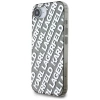 Karl Lagerfeld IML Repeat Logo Hülle für iPhone 16e - Silber