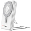 Powerbank Verbatim Charge n Go 10000mAh  z podstawką Magnetic Wireless wyświetlacz TFT 2xkabel USB-C srebrny 32273