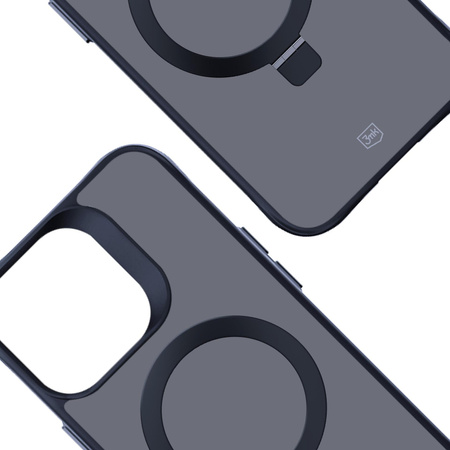 3MK Smoke Case iPhone 15 Pro Magsafe & Stand