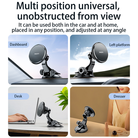 Yesido Uchwyt samochodowy magnetyczny C177 do deski czarny