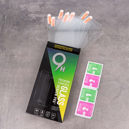 Szkło hartowane 2,5D do iPhone 15 Pro Max 6,7" 10w1