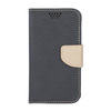 Etui Smart Universal Fancy Silicon 5,5&quot; 87x159 czarno-złoty