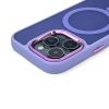 Magnetic Collection MagSafe-Hülle für iPhone 16 Pro Max – Lila
