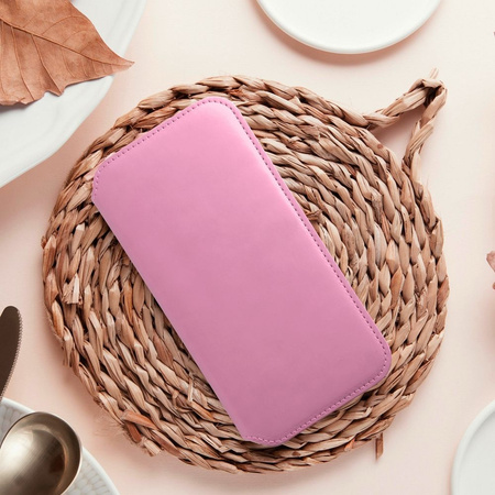 Kabura Dual Pocket do SAMSUNG A54 5G jasny różowy