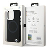Etui BMW Signature Liquid Silicone MagSafe na iPhone 15 Pro Max - czarne